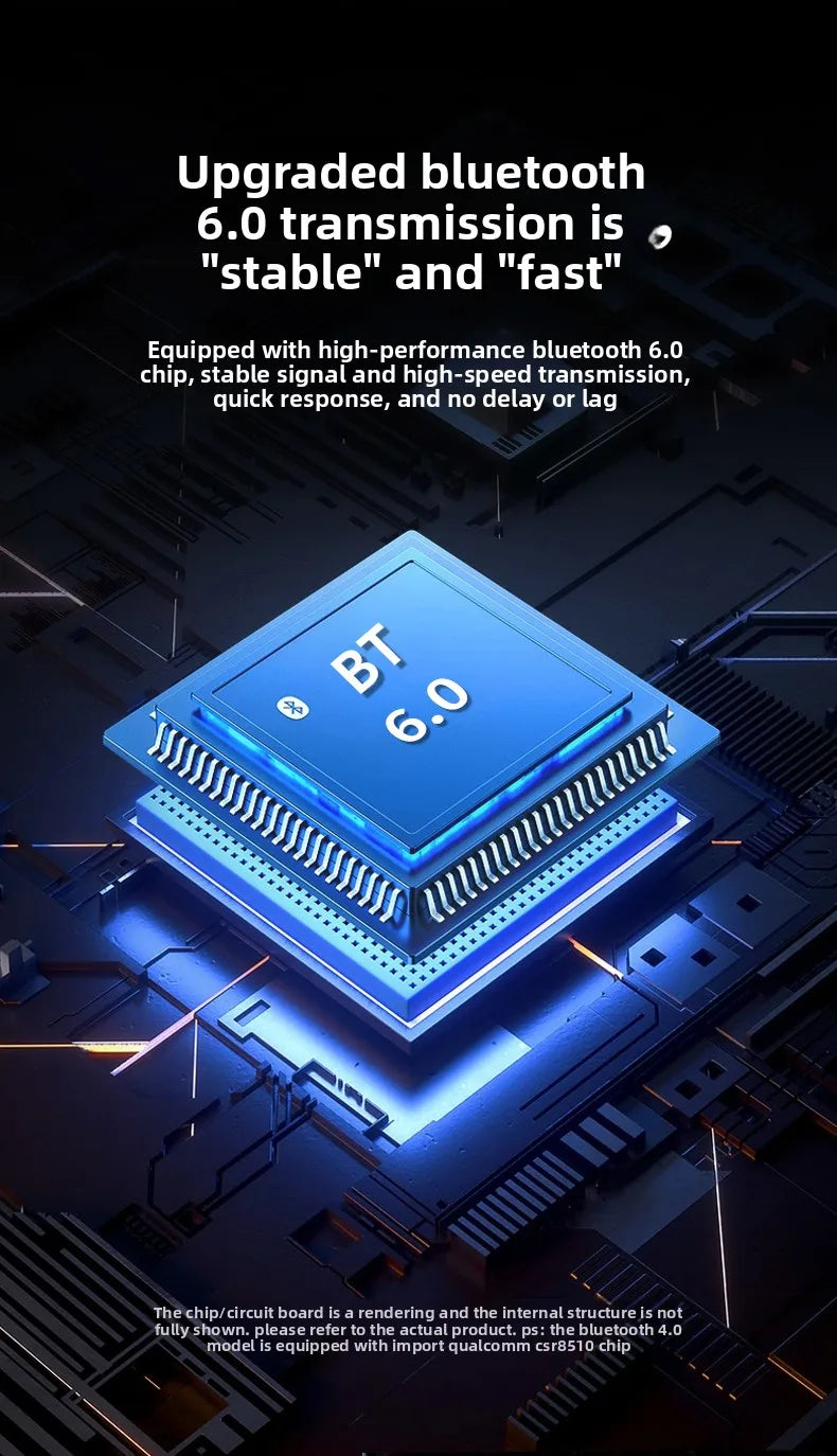 New HYUNDAI X1PRO Wireless Bluetooth 6.0 Headphone,AI Translation Earphones,100+Languages,With Magnetic Touch Control LED Screen