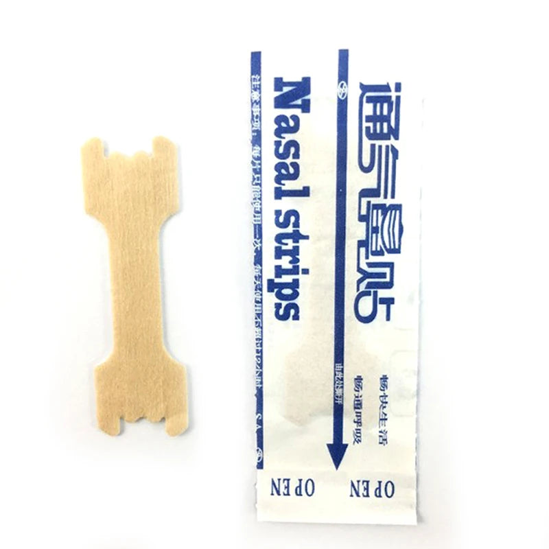 50PCS Breathing Nasal Strips Snoring Anti Snoring Strips Easier Better Breathe Health Care Right Way Stop Sleeping Well