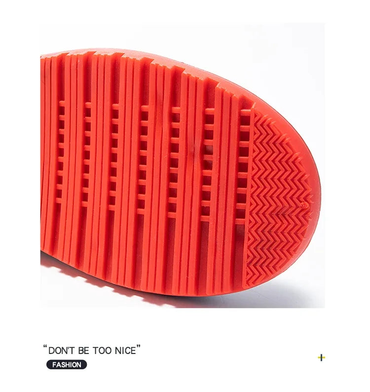 High Rain Boots Water Shoes Couple Chef Shoes Original Men Waterproof Raincoat Man Work Rubber Boots Men's Long Rubber Boot Boat