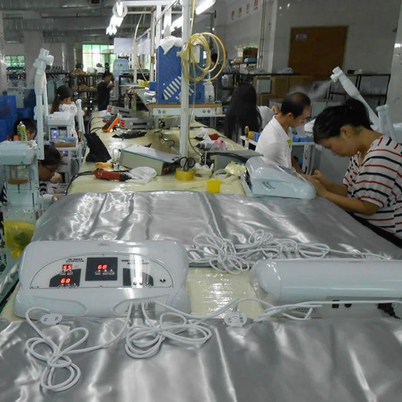 3 Zone Home Inf Heating Air Pressure Detox Weight Loss Massage Inf Sauna Blanket for Health And Wellness