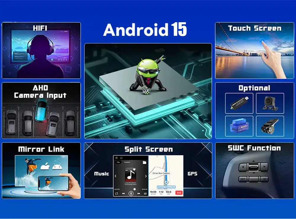 Android For KIA Forte Cerato 2 Porte Koup 2008 2009 2014 Auto Car Intelligent Systems AutoMotiveCarplay Auto Screen Wireless