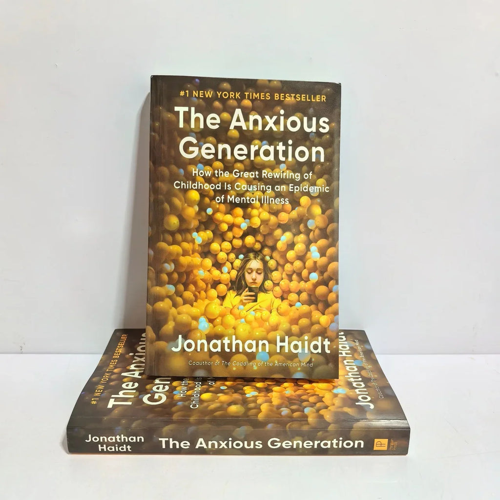 Bview Art The Anxious Generation: NYT Bestseller on Digital Age Anxiety & Mental Wellness Guide