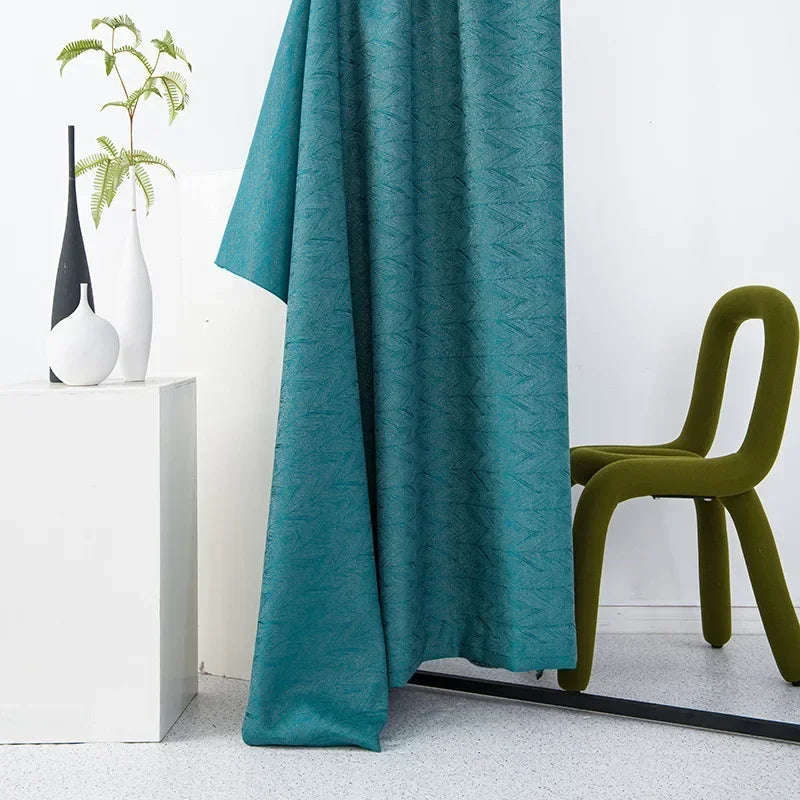 Send Curtains for Living Dining Room Bedroom Styling Light Luxury High Precision Jacquard Blackout High-grade Custom Size Decor