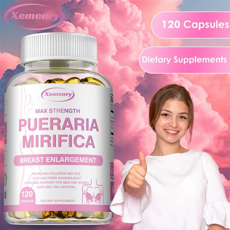 Pueraria Mirifica - Breast Growth, Vaginal Health, Menopause Relief, Skin & Hair Health