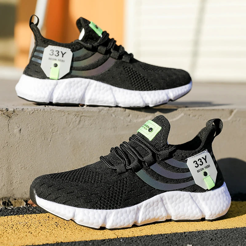 Men's Casual Shoes Breathable Running Sports Shoes Male Light Non-slip Classic Sneakers for Women Mesh Athletic Tenis Masculino