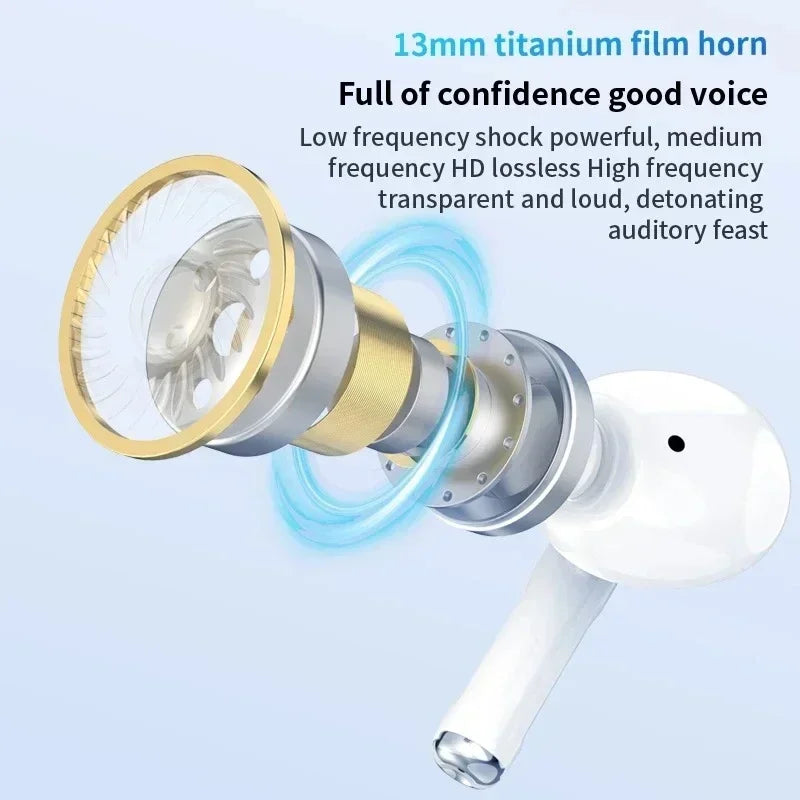 سماعة بلوتوث لاسلكية عالية الأداء - تصميم صغير محمول، جودة صوت واضحة، عمر بطارية طويل، مناسبة للرياضة