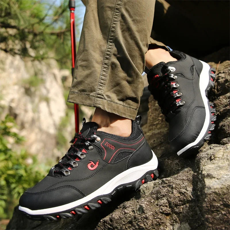 Sneakers Leather Men Shoes Trend Casual Shoe Italian Breathable Leisure Male Sneakers Non-slip Footwear Men Vulcanized Shoes