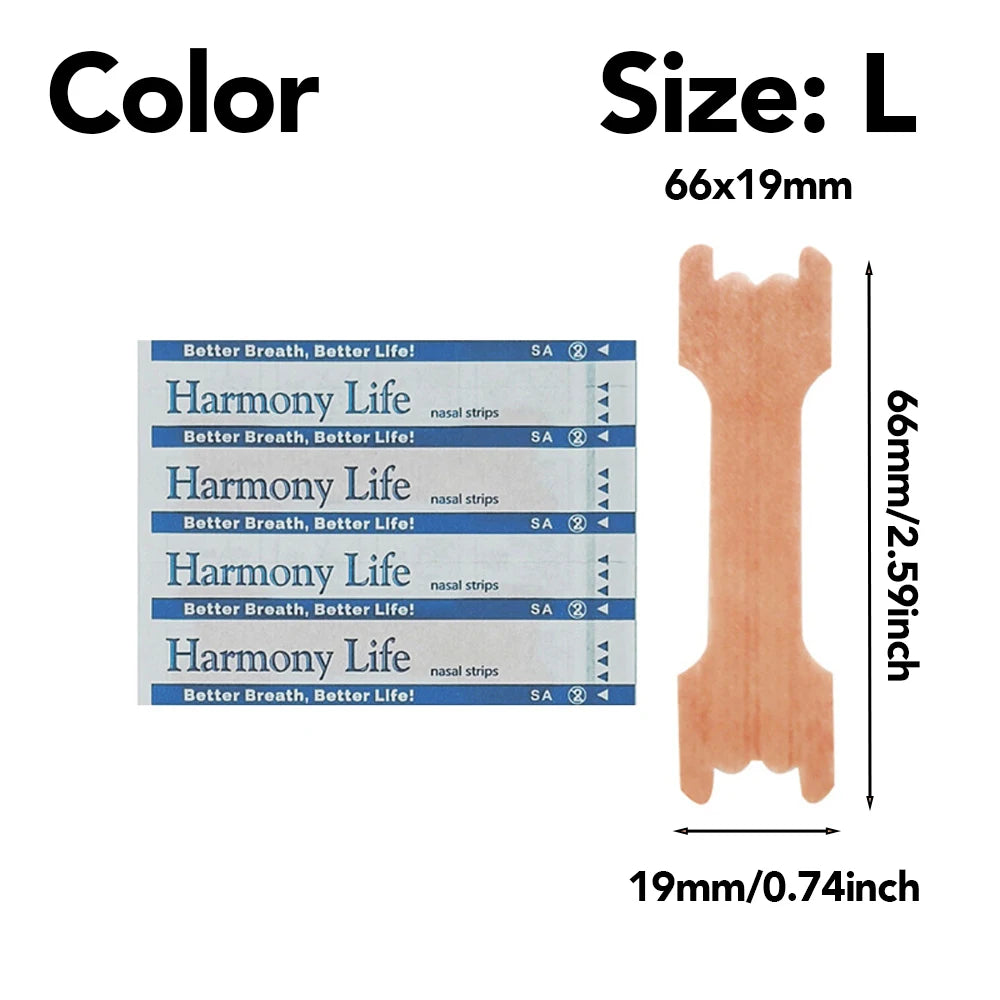 10/50/100pcs Breathing Nasal Strips Right Way Stop Snoring Anti Snoring Strips Easier Better Breathe Health Care Sleeping Well