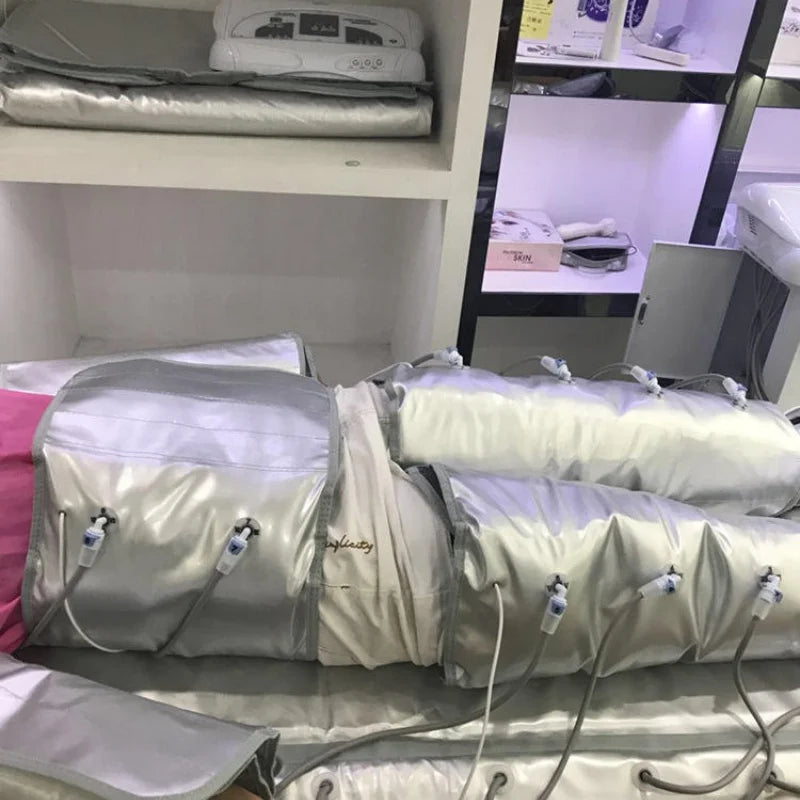 3 Zone Home Inf Heating Air Pressure Detox Weight Loss Massage Inf Sauna Blanket for Health And Wellness