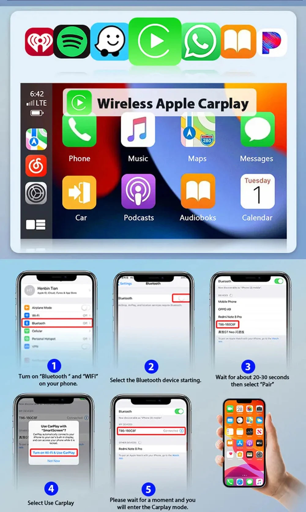 Android For KIA Forte Cerato 2 Porte Koup 2008 2009 2014 Auto Car Intelligent Systems AutoMotiveCarplay Auto Screen Wireless