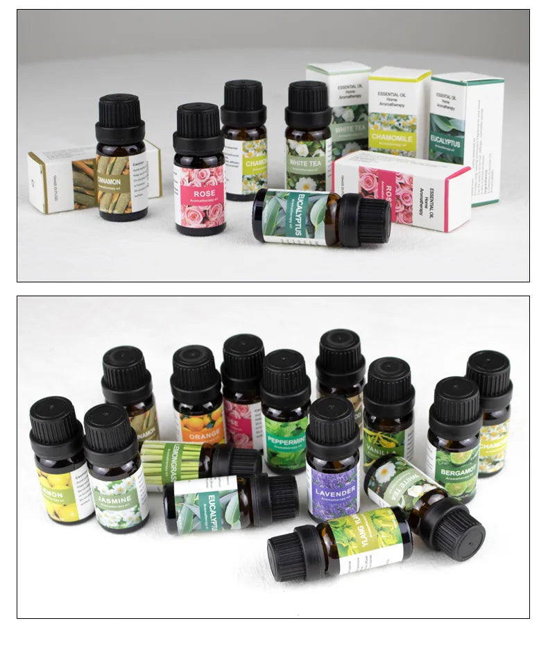 15 Flavors Essential Oils for Aroma Diffuser Air Humidifier Home Water-soluble 10ml Air Freshener Scents Fragrance Oil Perfume SwiftNest