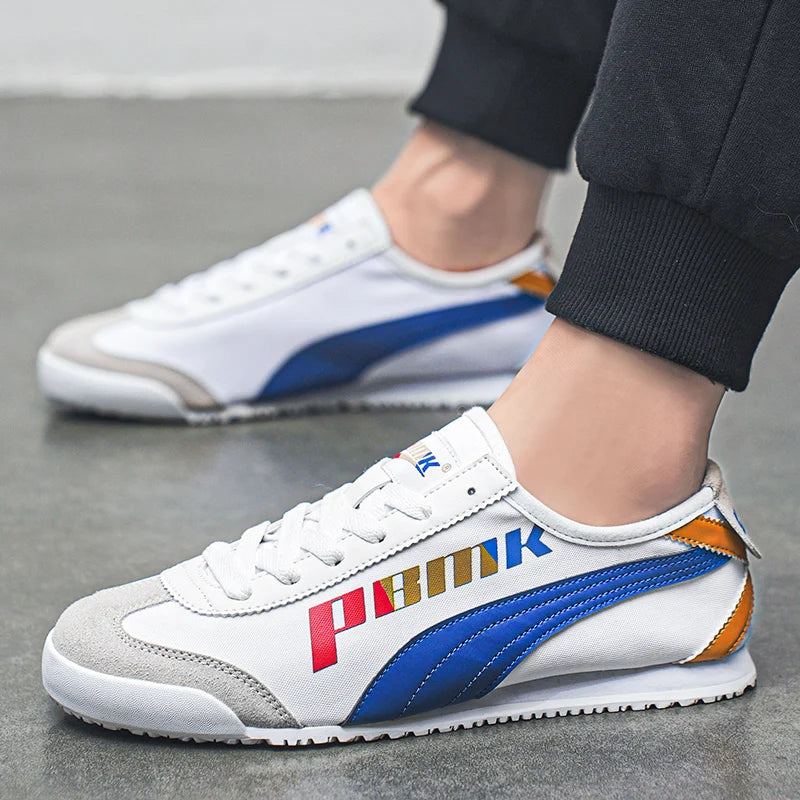 Brand Retro Men's Yellow Running Shoes Comfort Flat Casual Sneaker Men Breathable Original Men Canvas Sneakers tenis masculino