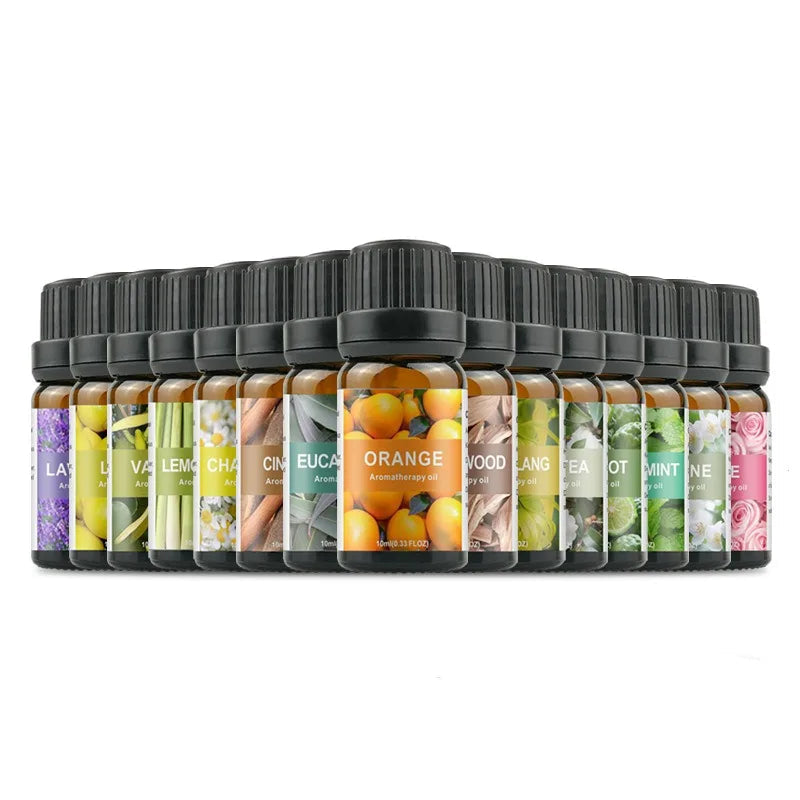 15 Flavors Essential Oils for Aroma Diffuser Air Humidifier Home Water-soluble 10ml Air Freshener Scents Fragrance Oil Perfume SwiftNest