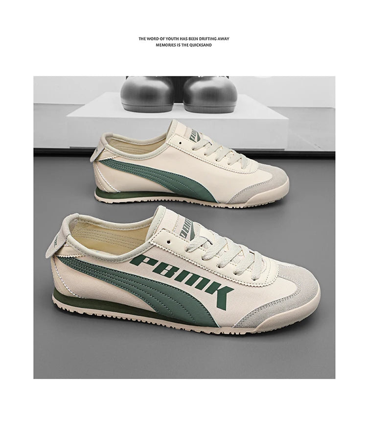 Brand Retro Men's Yellow Running Shoes Comfort Flat Casual Sneaker Men Breathable Original Men Canvas Sneakers tenis masculino