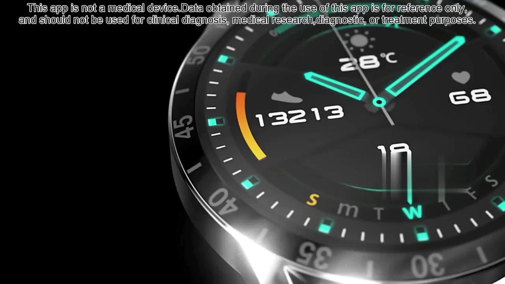 ساعة ذكية أنيقة بشاشة لمس كاملة، الرد على المكالمات الواردة ورفضها، ساعات ذكية للتحكم بالموسيقى، اهتزاز لالتقاط الصور، التحكم بالموسيقى، مراقبة النوم، عد الخطوات، العد التنازلي، ساعة اللياقة البدنية الرياضية