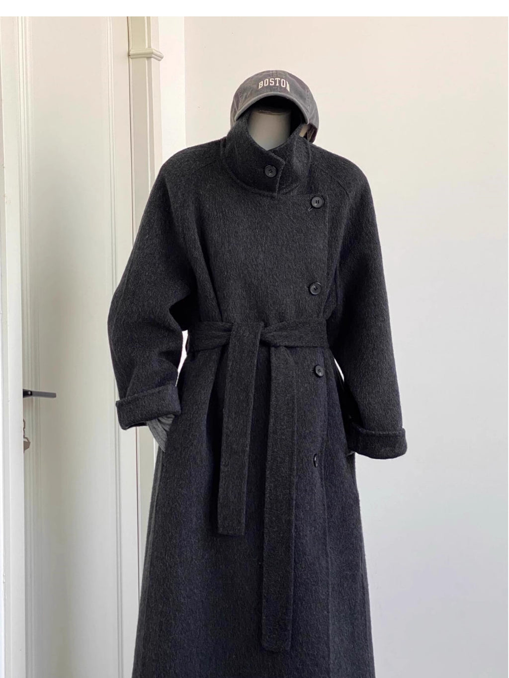 Fashionable Double-sided Cashmere Coat For Women