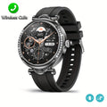 2024 New Wireless Call Smart Watch, 1.27inch Full Touch Screen, Pedometer, Mileage, 100+ Exercise Modes, Weather, Music Control, Remote Photo Taking, Message Alerts, Breathing Exercise, Stopwatch, Timer, Alarm Clock, Fashiona