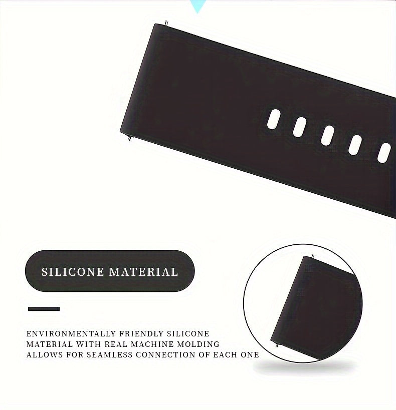 Wrist Watches Silicone Strap Stainless Steel Dial Watches Perfect Gifts For Women Men