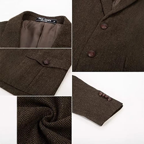 British Men's Formal Suit Tie Student-style Mature Style Jacket