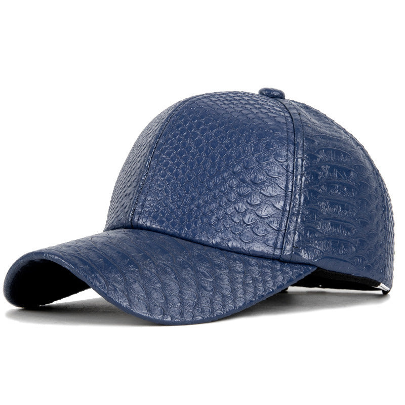 New Spring High-quality Leather Baseball Cap