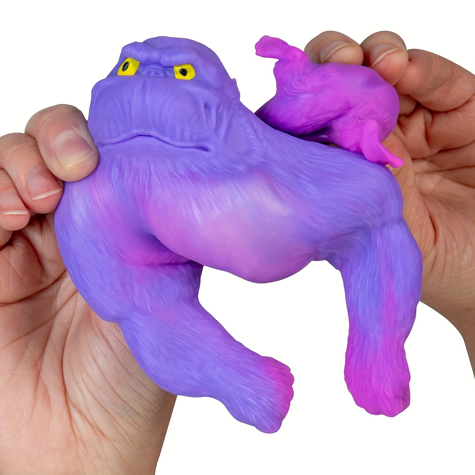 4 Pack Funkee Monkee Mega 4 Pack - Stretch, Squish, And Even Squeeze These Monkeys For Stress Relief - Original Sensory/Fidget Collectible Toys For Kids And Adults Halloween Christmas Gifts