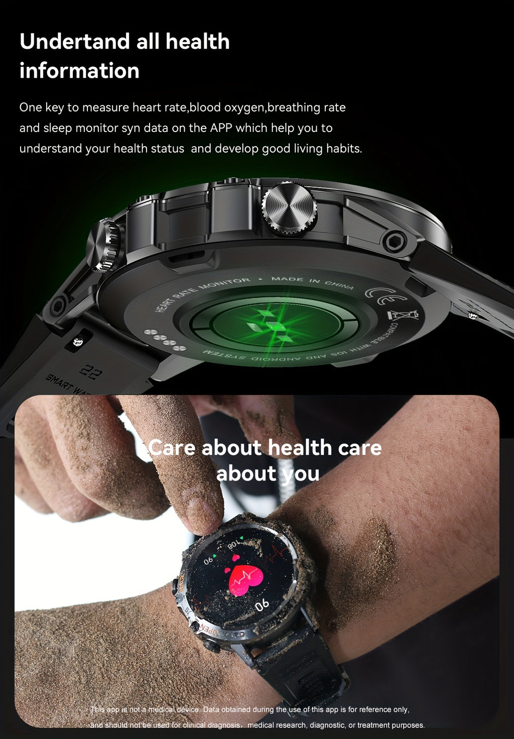 ساعة LIGE HD الذكية - ساعات يد أنيقة للنساء والرجال، مزودة بمكالمة لاسلكية، وشاشة عالية الدقة مقاس 1.39 بوصة، وأوضاع رياضية متعددة، وتنبيهات معلومات، وتذكيرات بالنشاط، وتحكم بالموسيقى، وعداد خطوات رياضي، ومراقب لمعدل ضربات القلب.