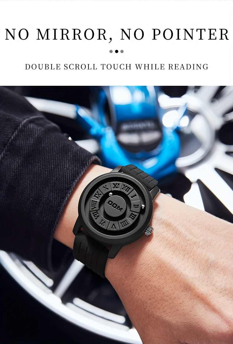 Wrist Watches Silicone Strap Stainless Steel Dial Watches Perfect Gifts For Women Men