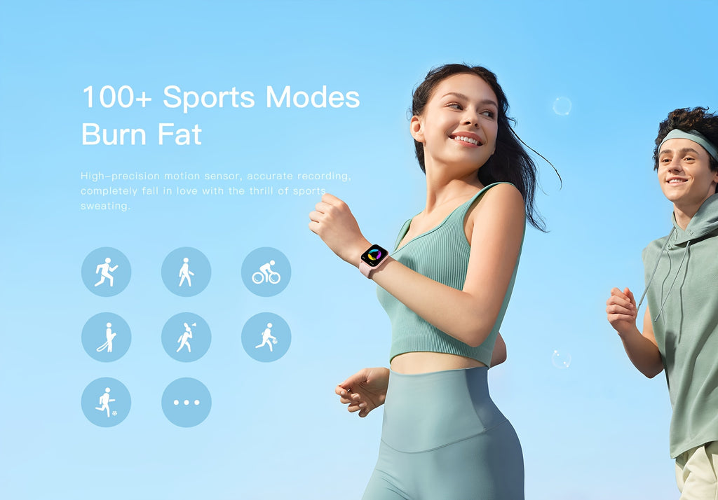 100+ Sports Modes Smartwatch - Fitness Tracker For Android/Phones, Men And Women - Smart Activity Watch For Making/Receiving Calls